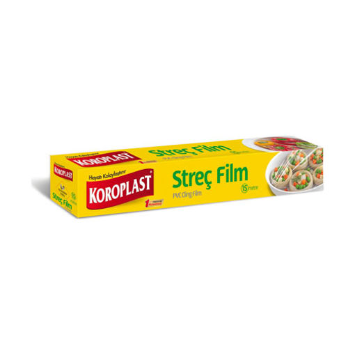 KOROPLAST STREC FİLM 15 MT. nin resmi