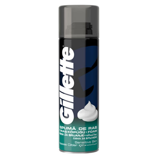 GILLETTE 200ML TRAS KOPUGU HASSAS SENS nin resmi