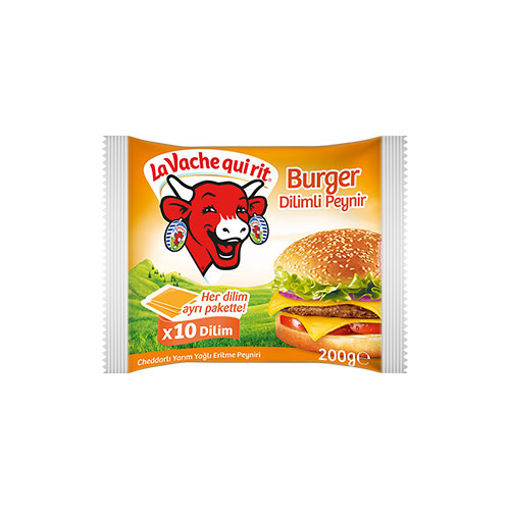 LA VACHE QUI RIT 200 GR DILIM PEY. CHEDDAR nin resmi