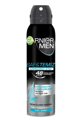 DEL.GARNIER DEO 150 ML SAF&TEMIZ ERKEK nin resmi