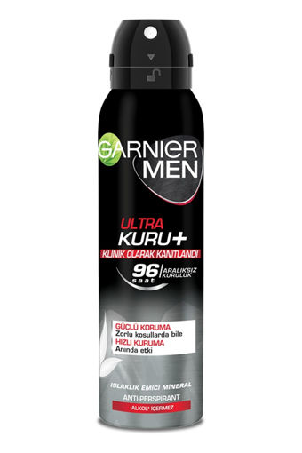 DEL.GARNIER DEO 150 ML ULTRA KURU ERKEK nin resmi