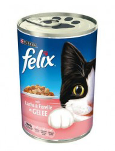 FELIX KEDI KONSERVE SOMONLU 400GR nin resmi