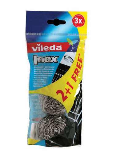 VILEDA ÇELIK TEL INOX 2+1 nin resmi