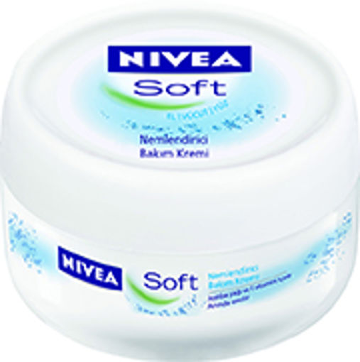 NIVEA KREM SOFT KAVANOZ 200 ML nin resmi