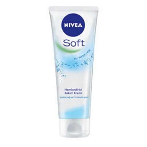 NIVEA KREM SOFT TUP 75 ML nin resmi