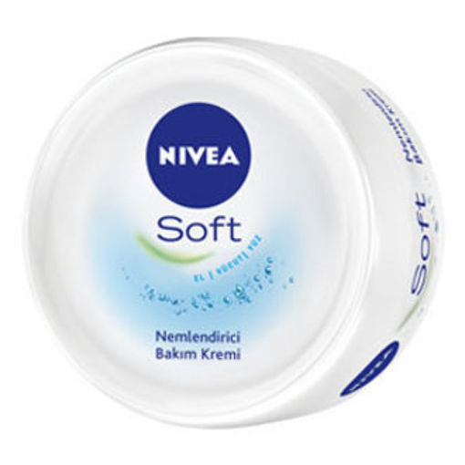 NIVEA KREM SOFT KAVANOZ 300 ML nin resmi