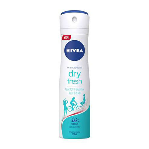 NIVEA DEO KADIN 150 ML DRY FRESH nin resmi