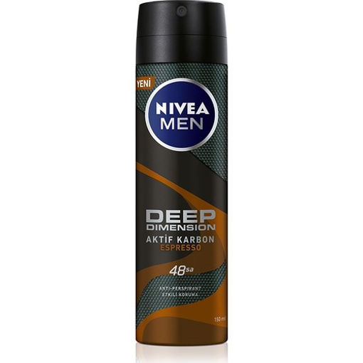 NIVEA DEO ERKEK 150 ML DEEP ESPRESSO nin resmi