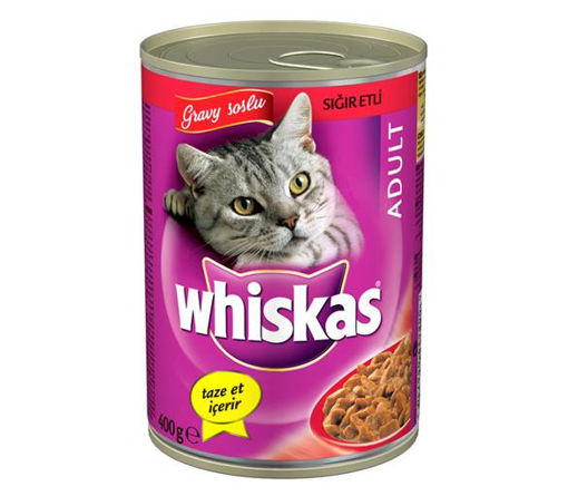 WHISKAS KEDI KONS.400GR  ERISKIN BIFTEKLI nin resmi