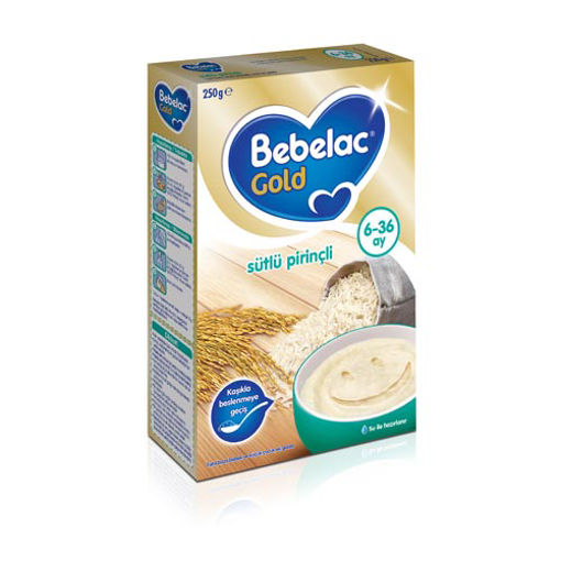 BEBELAC SUTLU PIRINCLI 250 GR nin resmi
