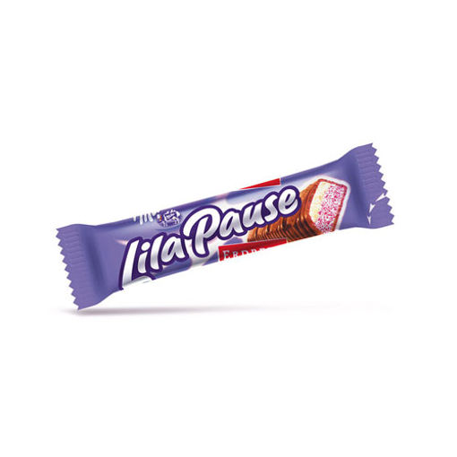 MILKA LILA PAUSE CILEKLI 34 GR nin resmi