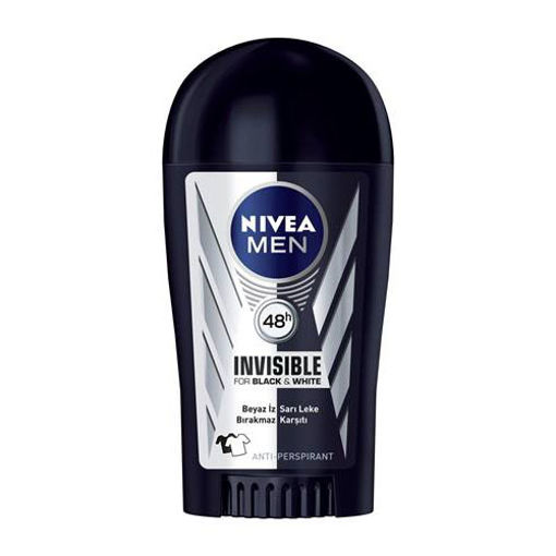NIVEA STICK ERKEK 50 ML INV B&W ORGINAL nin resmi