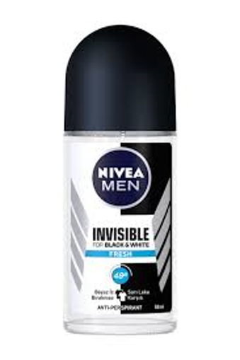 NIVEA ROLL-ON ERKEK 50 ML INV B&W FRESH nin resmi