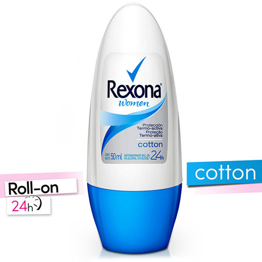 REXONA ROLL ON WOMEN 50ML COTTON nin resmi