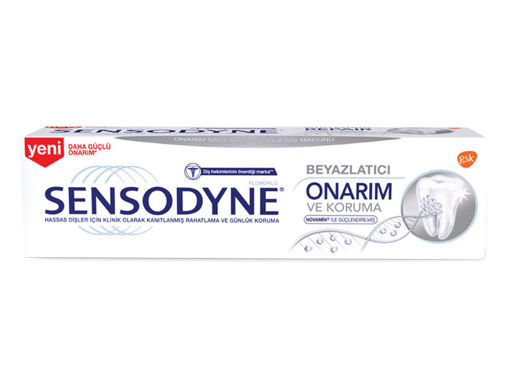 SENSODYNE 75 ML D.MACUNU ONARIM VE KORUMA BEYAZLAT nin resmi