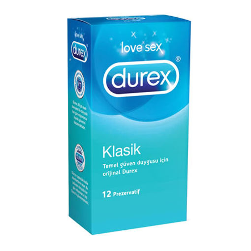 DUREX  KLASIK 12 LI nin resmi