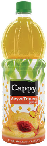 CAPPY PULPY ŞEFTALİ 1 LT nin resmi