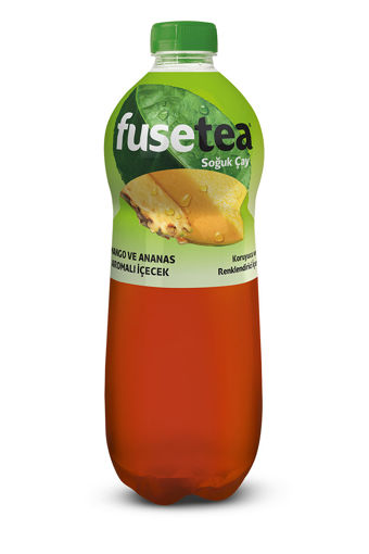 FUSE TEA MANGO ANANAS 1 LT nin resmi