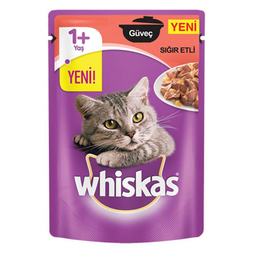 WHISKAS KEDI GUVEC 85 GR SIGIR ETLI nin resmi