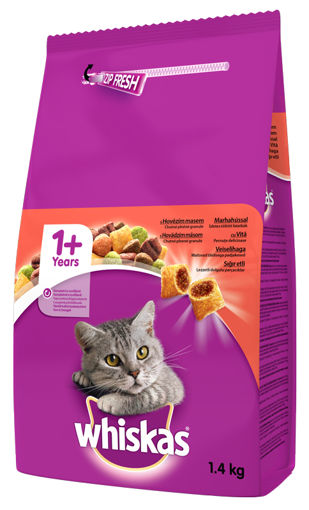 WHISKAS KEDI KURU 1.4 KG MAMA BIFTEK - HAVUC nin resmi