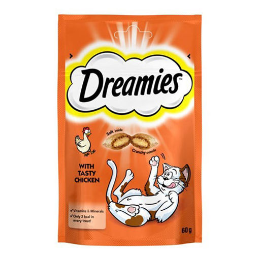 WHISKAS DREAMIES KEDI 60 GR ODUL MAMASI TAVUKLU nin resmi