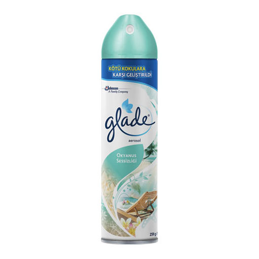 GLADE AEROSOL OKYANUS SERINLIGI  300 ML nin resmi