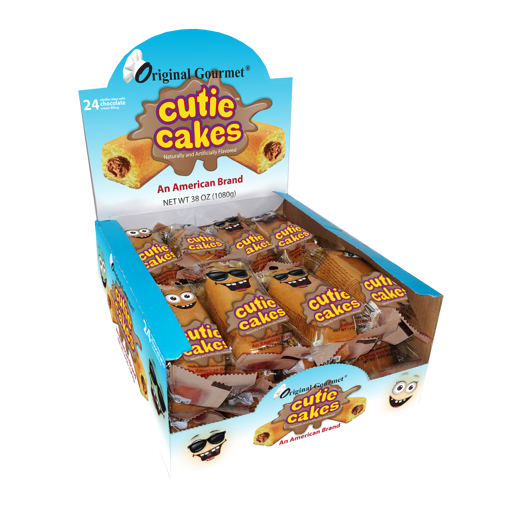 CUTIE CAKES KEK 45 GR  CIKOLATALI nin resmi
