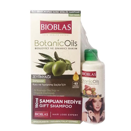 BIOBLAS BOTANIK 360ML SAMP. ZEYTINYAGLI nin resmi