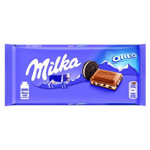 MILKA OREO PARCACIKLI 100 GR. nin resmi
