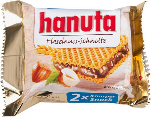 DEL.HANUTA 2'Lİ GOFRET 44 GR nin resmi