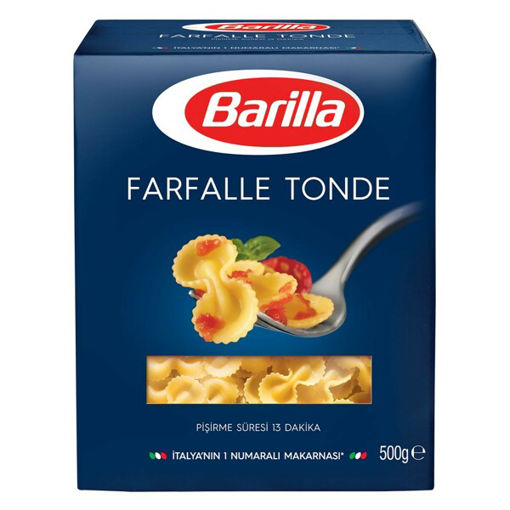 BARILLA MAKARNA 500 GR FIYONK (FARFALLE) nin resmi