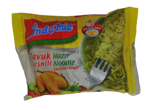 INDOMIE 70 GR PAK.TAVUK CESNILI NOODLE nin resmi