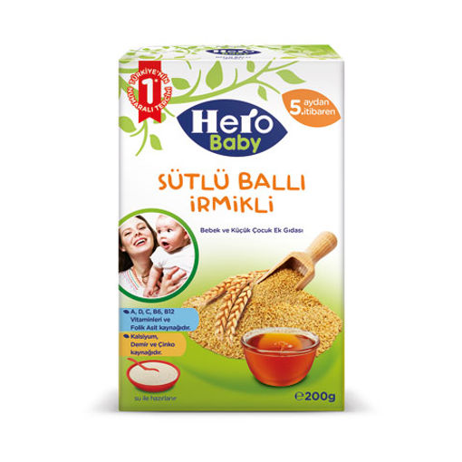 HERO BABY 200 GR SUTLU IRMIKLI BALLI nin resmi