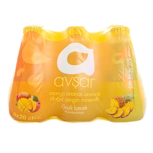 AVSAR C PLUS MANGO ANANAS 6*200 ML nin resmi