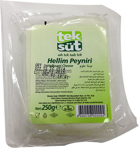 TEKSUT HELLIM PEYNIRI 250 GR nin resmi