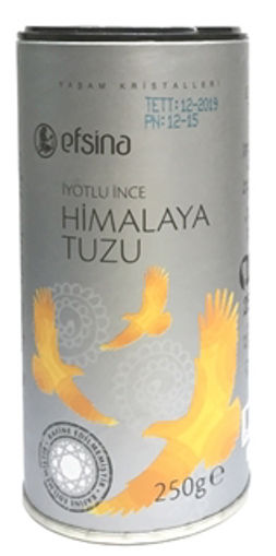 DEL.EFSINA IYOTLU INCE HIMALAYA TUZU 250 GR nin resmi
