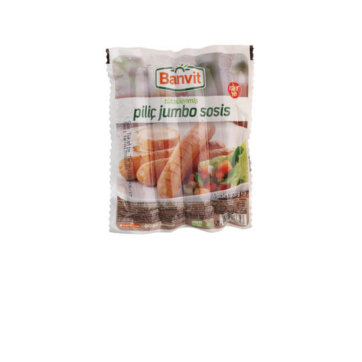 DEL BANVİT VAKUMLU JUMBO SOSİS 330 GR nin resmi