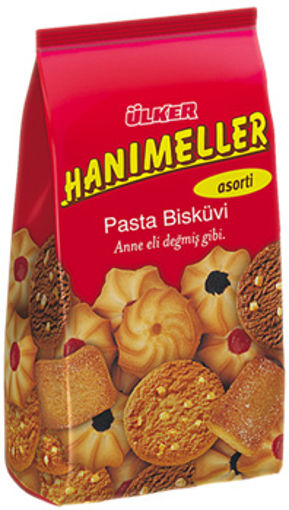 ULKER HANIMELLER ASORTI 150 GR nin resmi