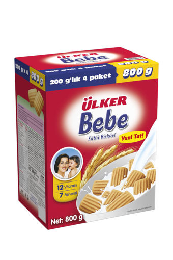 ULKER BEBE BISKUVI 800 GR nin resmi