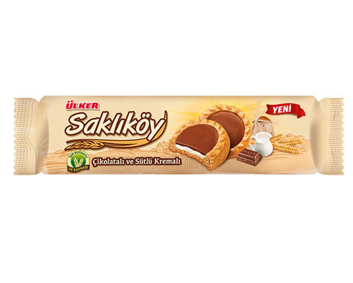 ULKER SAKLIKOY SUTLU CIKO.100 GR nin resmi