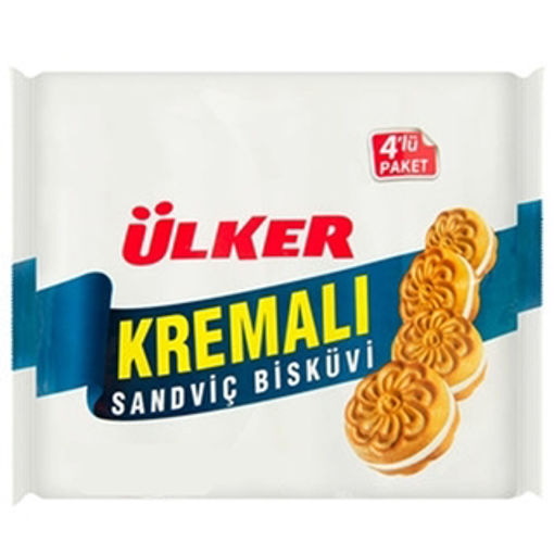 ULKER KREMALI BISKUVI 244 GR nin resmi