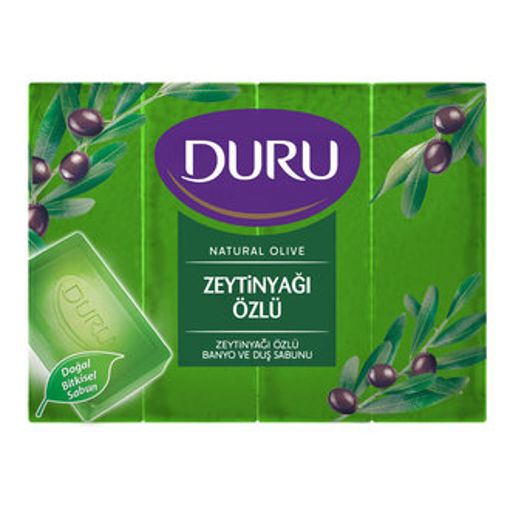 DURU FRESH DUS SABUNU ZEYTINYAGLI 4X150 GR nin resmi