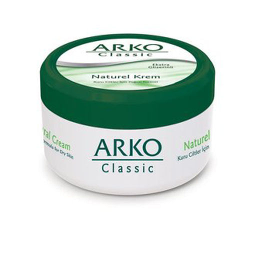 DEL.ARKO KREM CLASSIC NATUREL 250 ML nin resmi