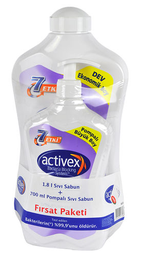 DEL.ACTIVEX 1500+700 ML SIVI SABUN HASSAS&NEMLEN nin resmi