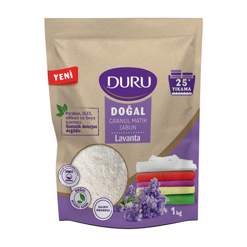 DURU GRANUL MATIK SABUN LAVANTA 1000 GR nin resmi