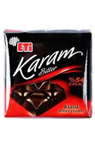 ETI CIK.KARE KARAM 60 GR %54 KAKAO nin resmi