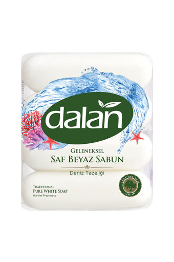 DALAN 4X70 GR GELENEKSEL BEYAZ SABUN DENIZ TAZE nin resmi