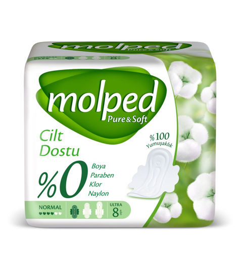 MOLPED TEKLI 8 LI PURE&SOFT NORMAL nin resmi