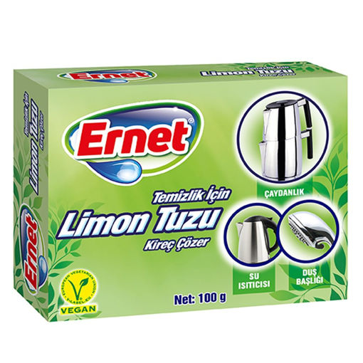 DEL.ERNET TEMIZLIK ICIN LIMON TUZU 100 G nin resmi