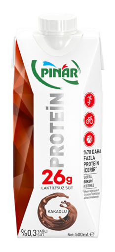 PINAR SUT PROTEIN KAKAOLU 500 ML nin resmi